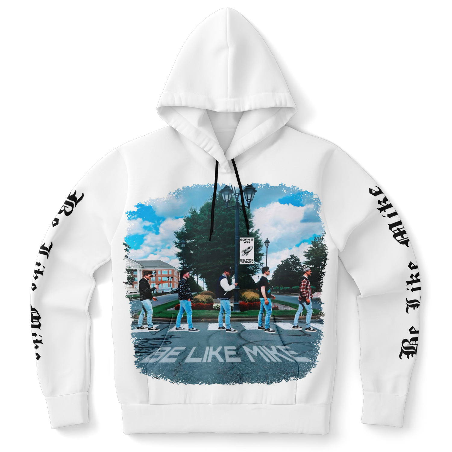 Be Like Mike Official Hoodie White Big Mike Clothing Store