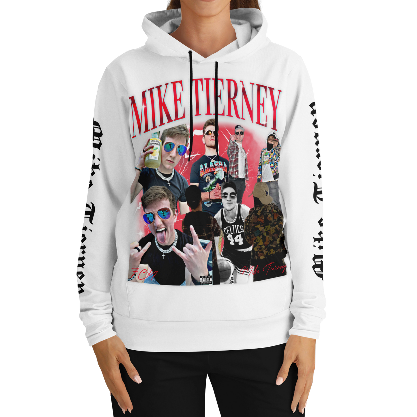 Mike Tierney Signature Hoodie (White)