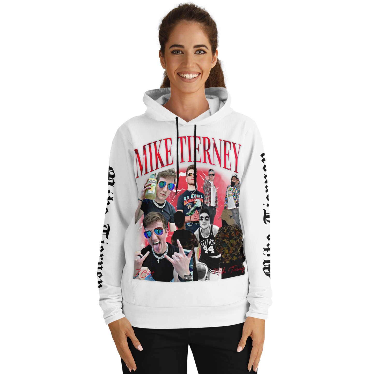 Mike Tierney Signature Hoodie (White)