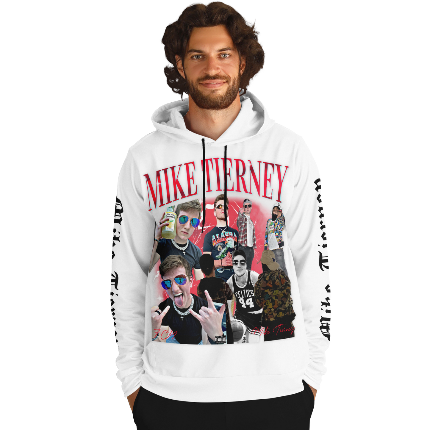 Mike Tierney Signature Hoodie (White)