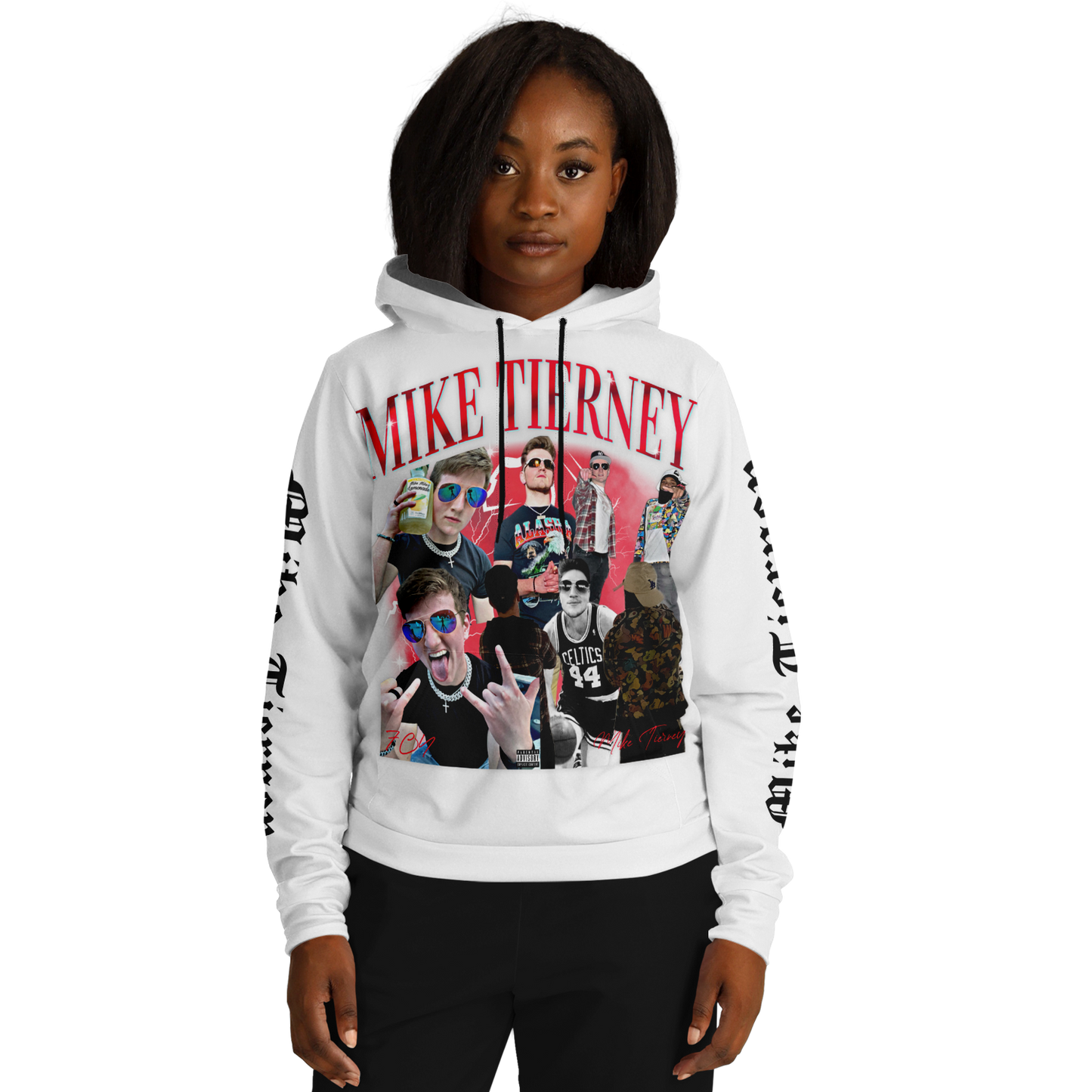 Mike Tierney Signature Hoodie (White)