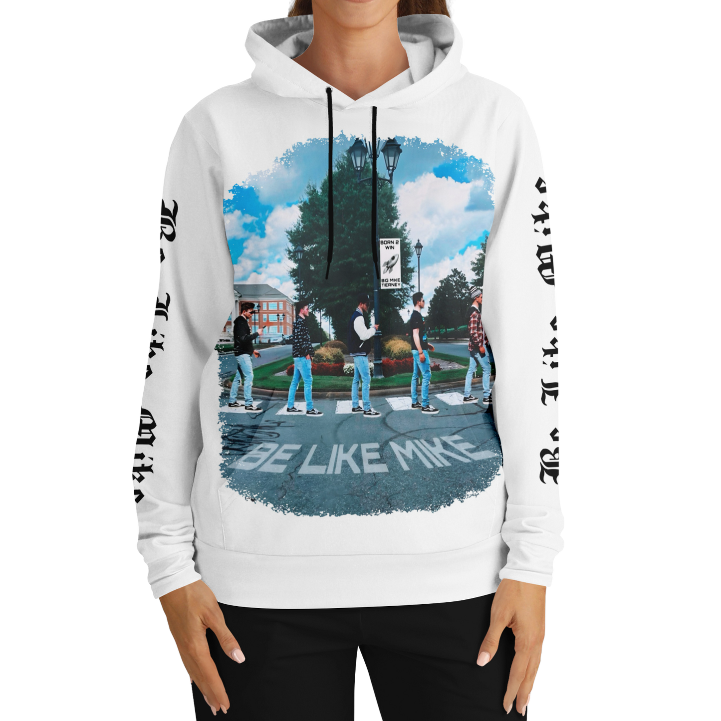 "Be Like Mike" Official Hoodie (White)