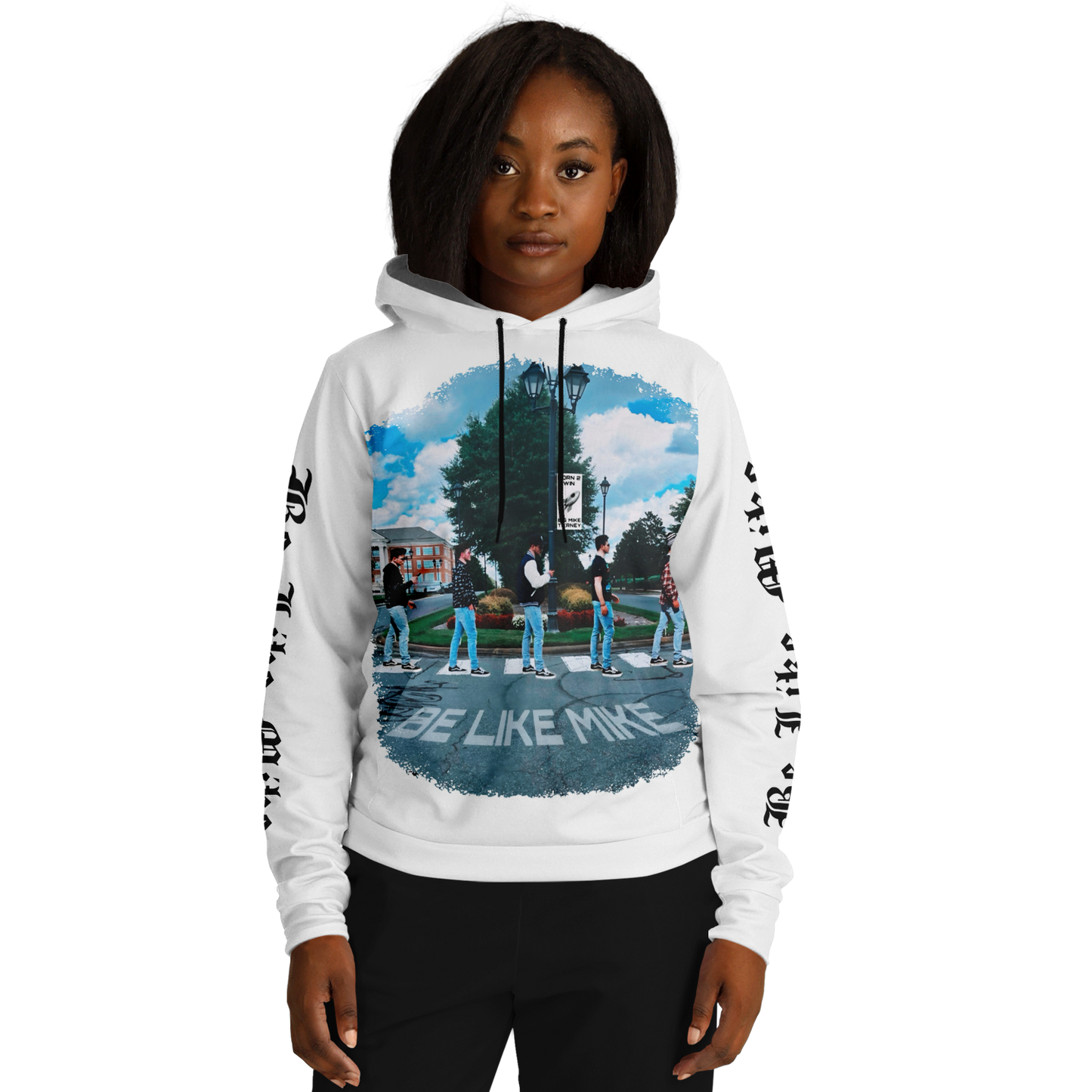 Be Like Mike Official Hoodie White Big Mike Clothing Store