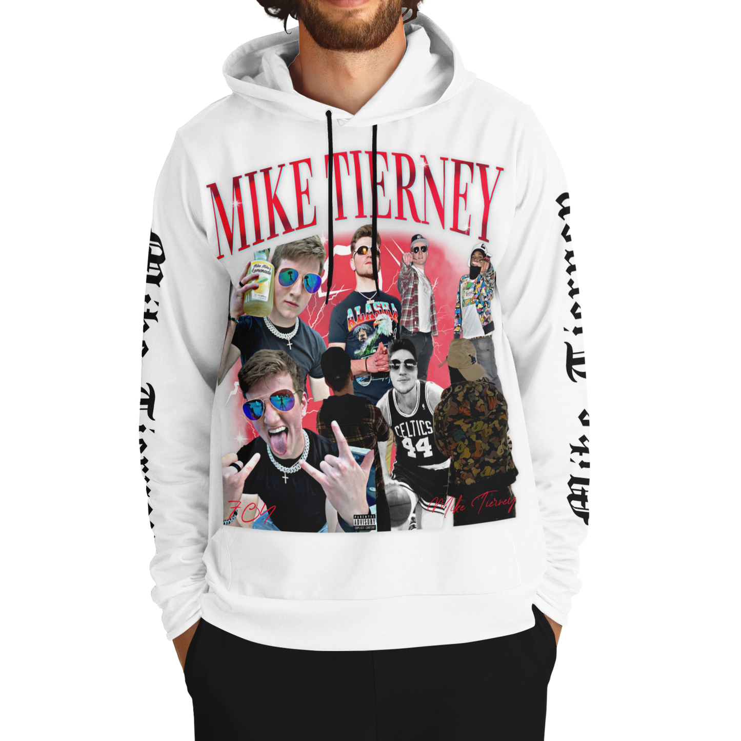 Mike Tierney Signature Hoodie (White)